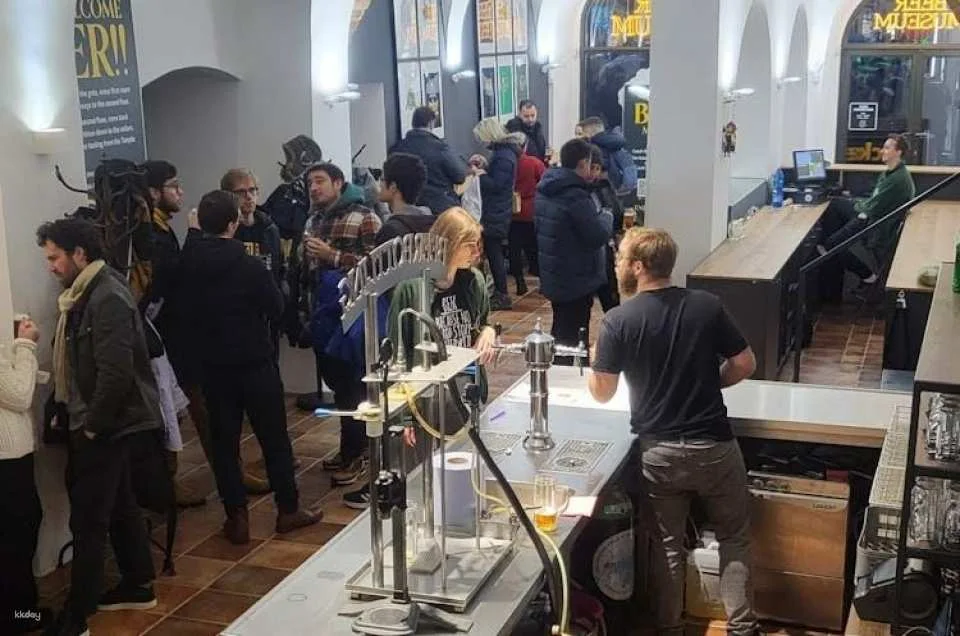 Beer Museum in Prague with Tasting and Bottling Beer