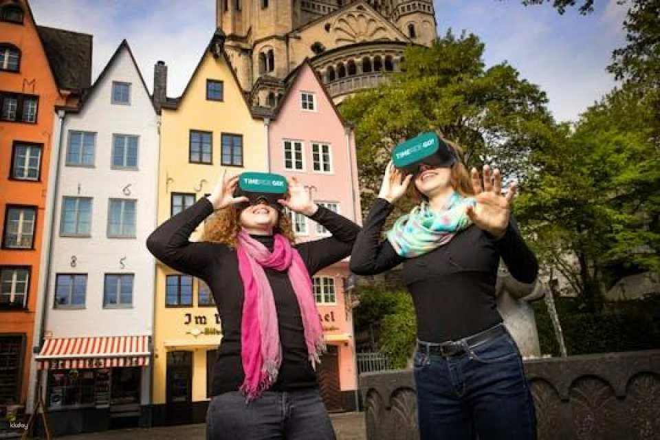 TIMERIDE GO! Cologne Virtual Reality City Tour in German
