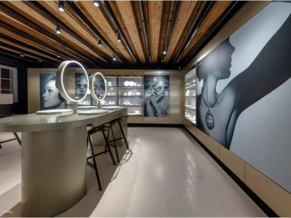 Swarovski exclusive guided tour with drink and gift in Innsbruck