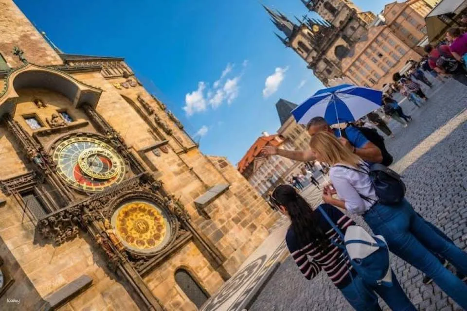 Prague astronomical Clock Tower ticket and optional audioguide