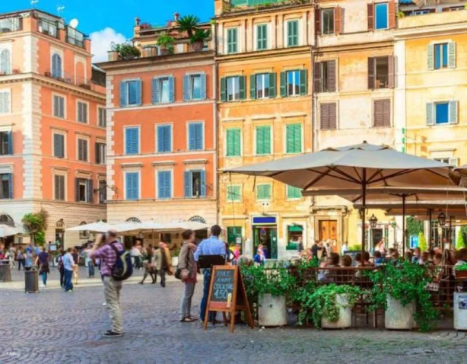 Campo de' Fiori, Villa Farnesina and Trastevere walking tour