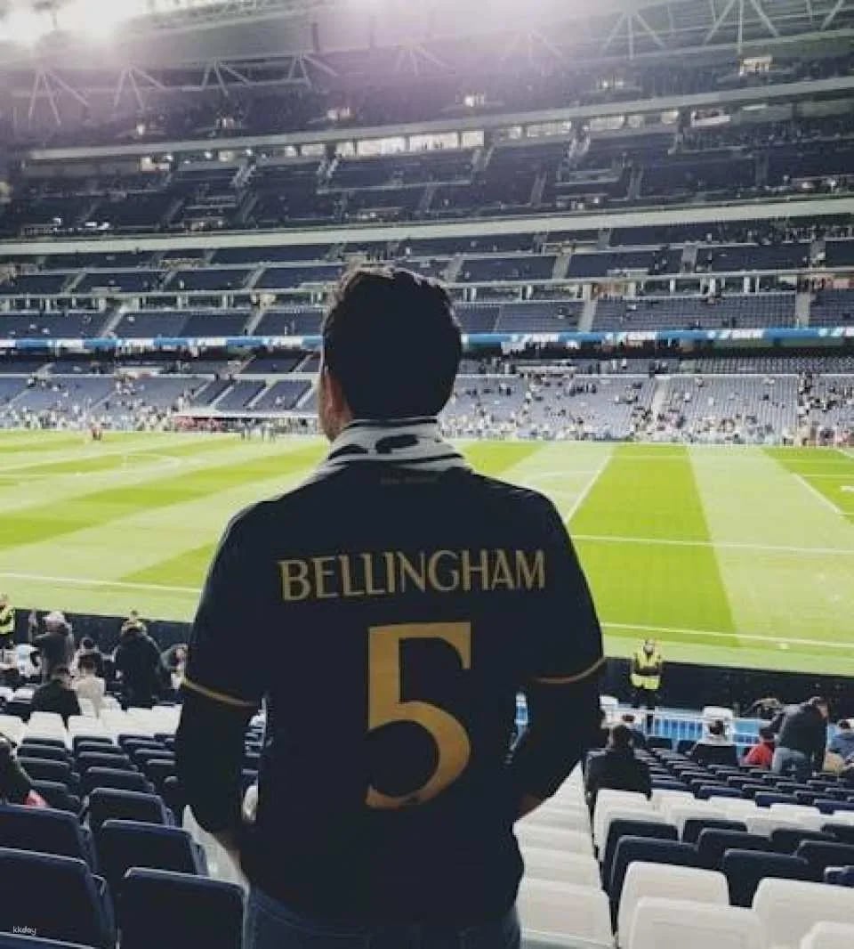 Real Madrid football matchday experience with local
