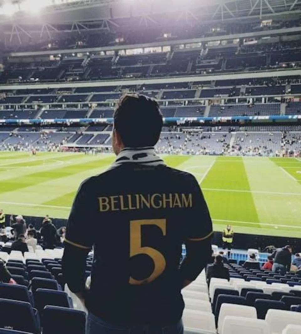 Real Madrid football matchday experience with local