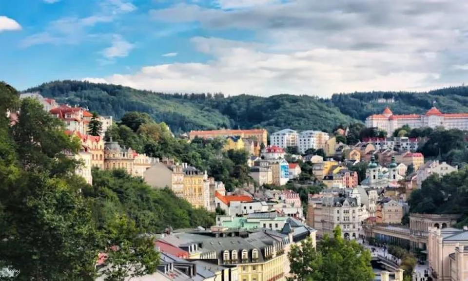 Guided day trip to Karlovy Vary spa town from Prague