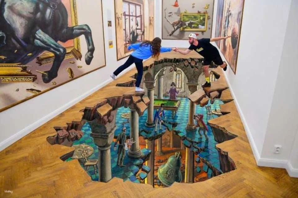 Entry ticket to Illusion Art Museum Prague