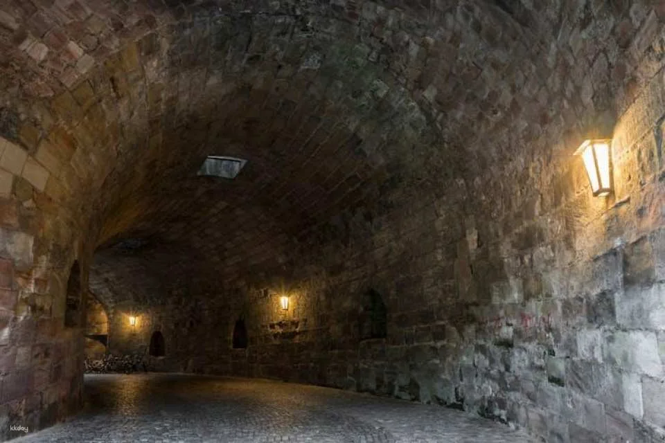 Defensive and secret passages beneath the Nuremberg castle