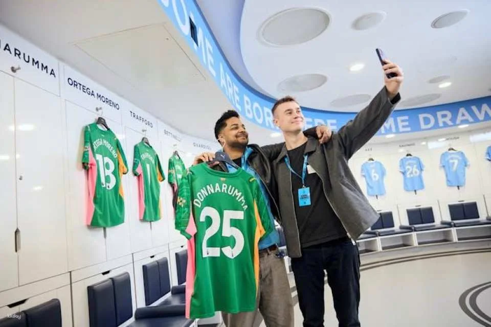 The Manchester City guided stadium tour