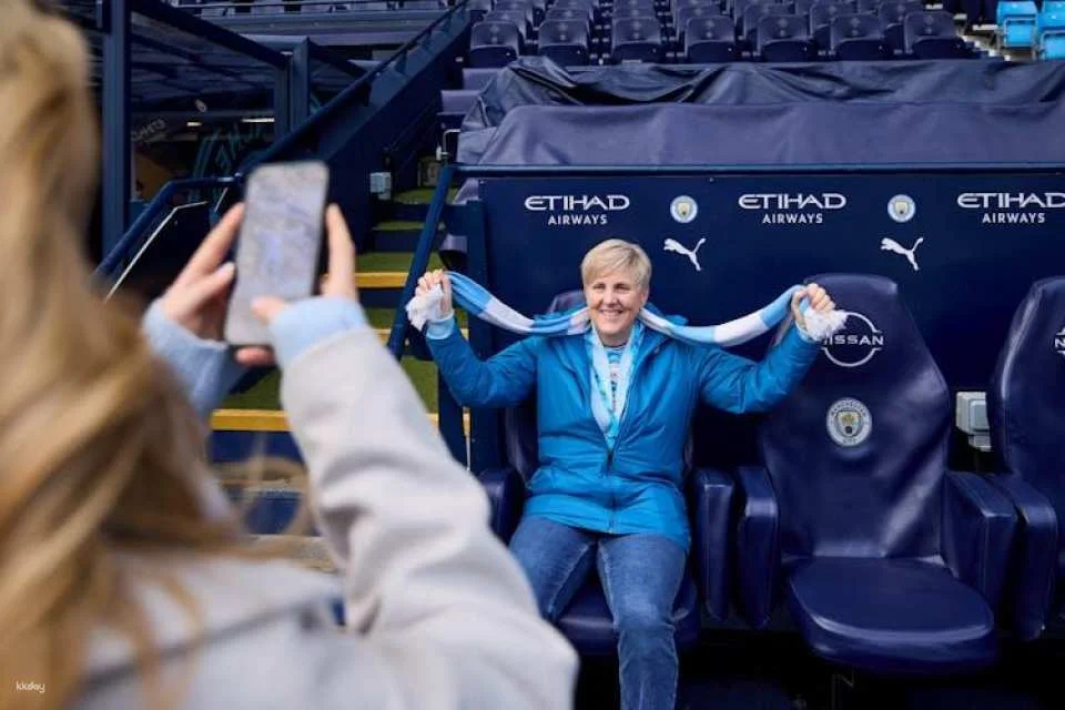 The Manchester City guided stadium tour