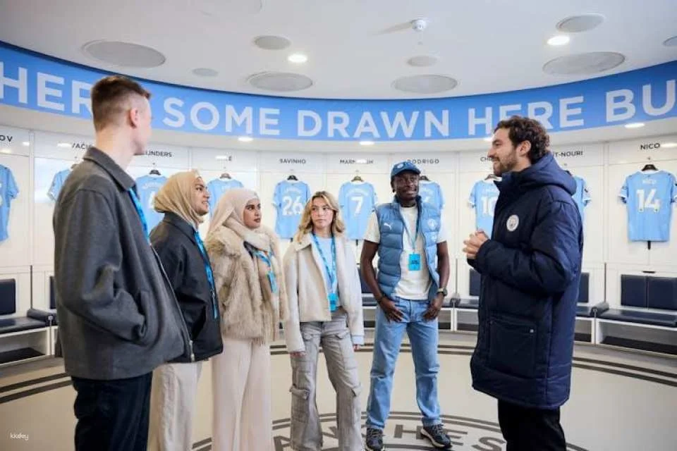 The Manchester City guided stadium tour