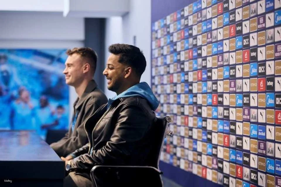 The Manchester City guided stadium tour