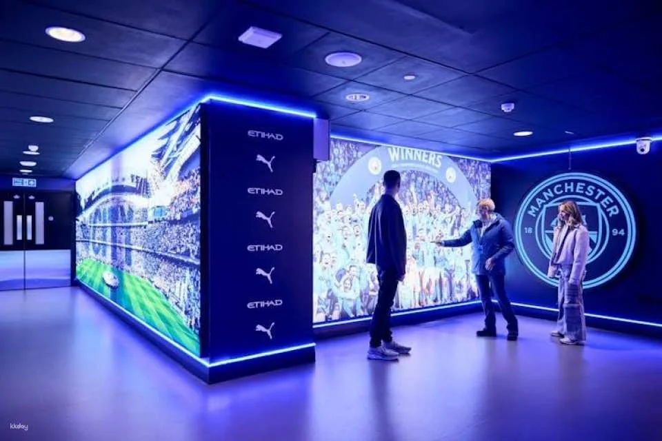 The Manchester City guided stadium tour