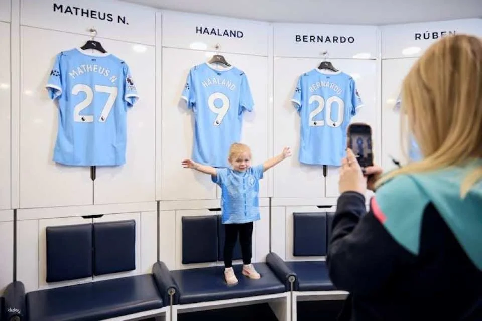 The Manchester City guided stadium tour