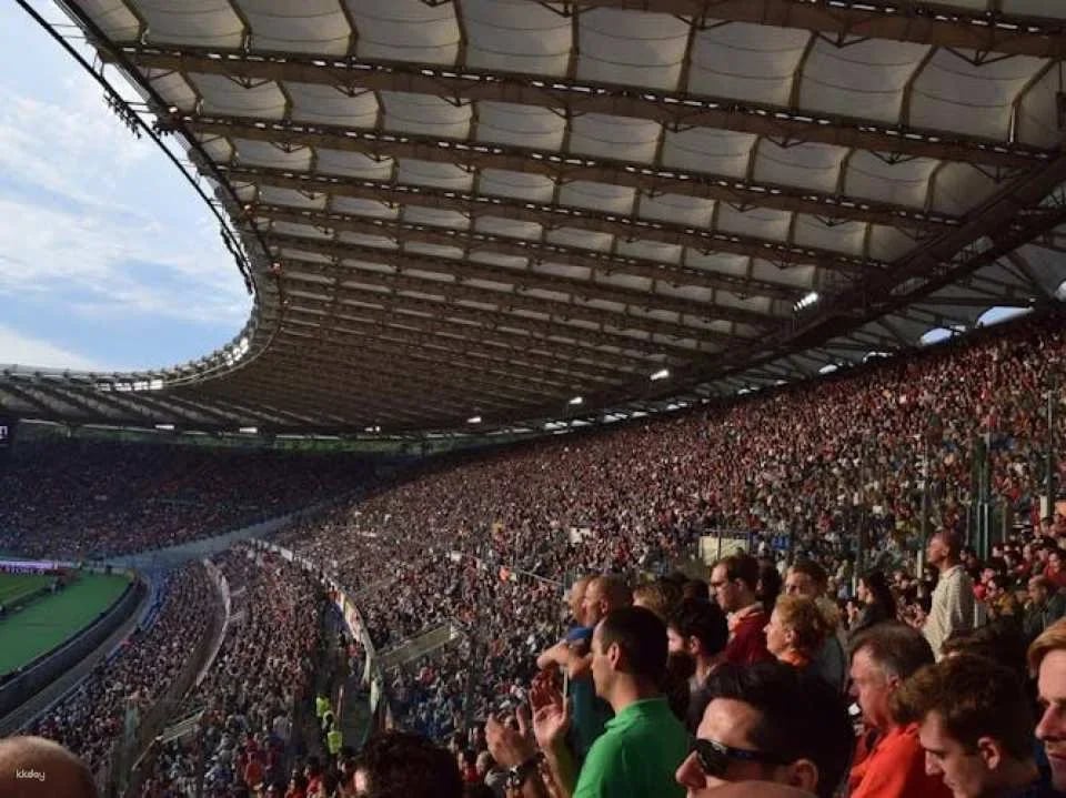 AS Roma football game at Stadio Olimpico