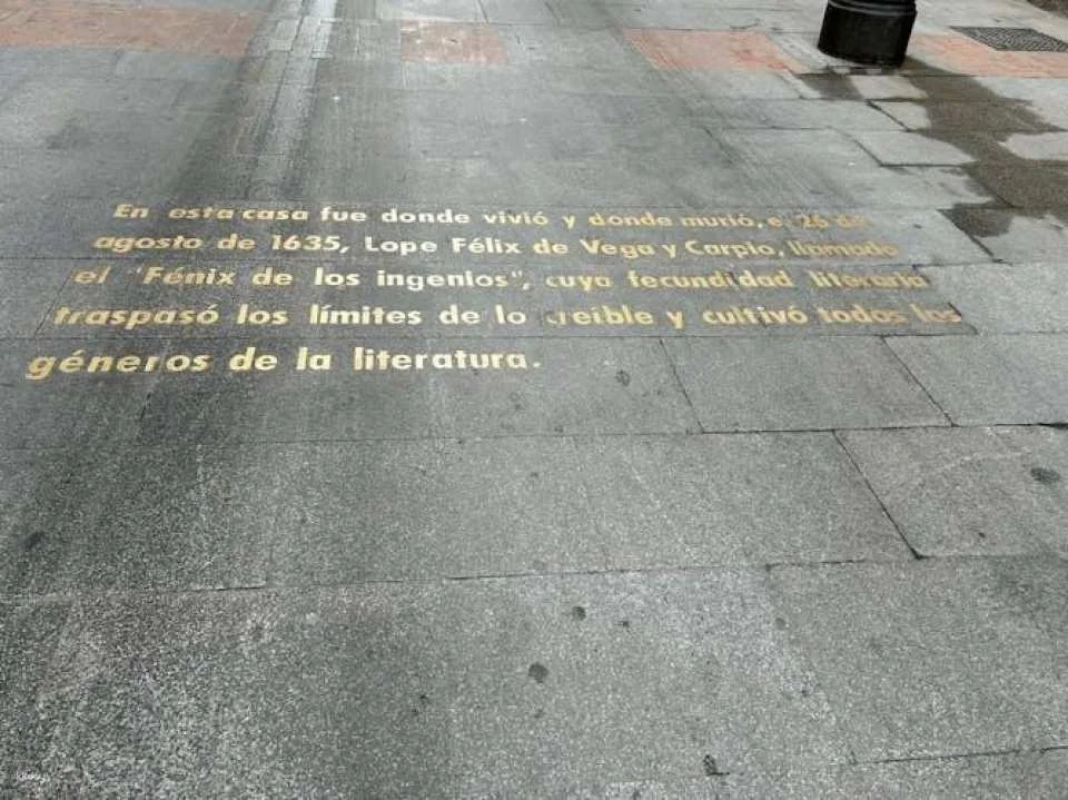Guided walking tour of Madrid's Literary Quarter