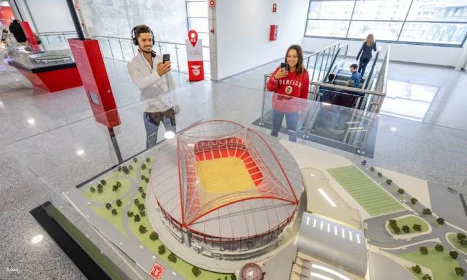SL Benfica Stadium and Cosme Damião Museum tour with light meal