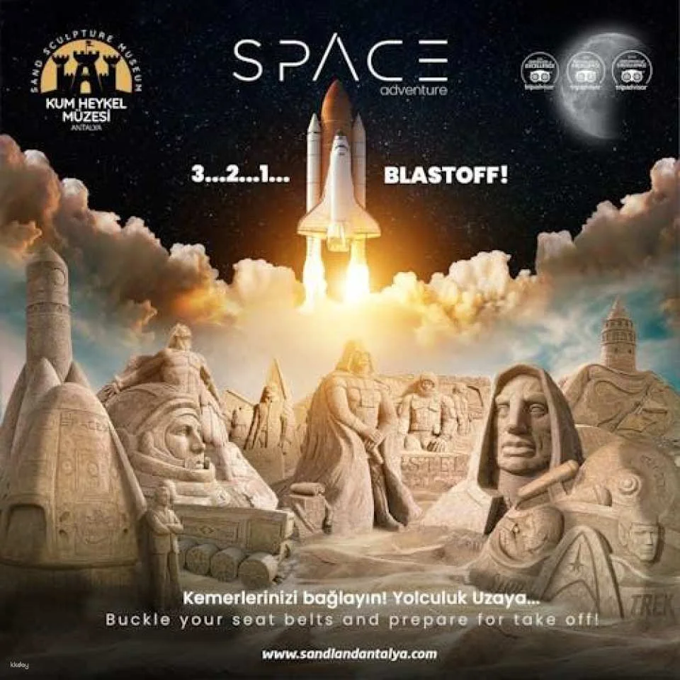 Antalya Sand Sculpture Museum admission ticket
