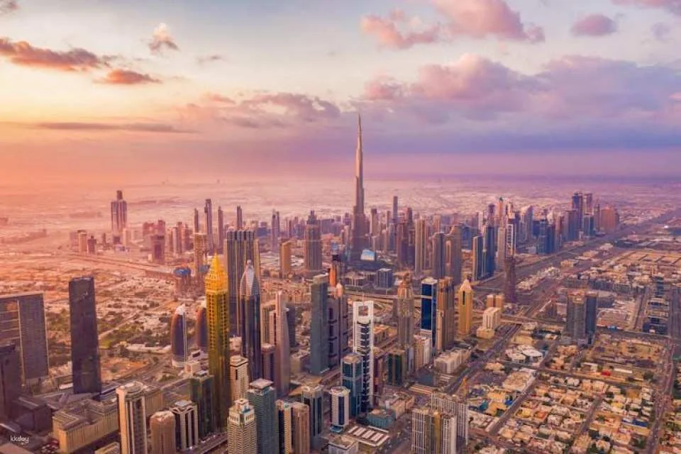 Burj khalifa ticket with one way private transfer
