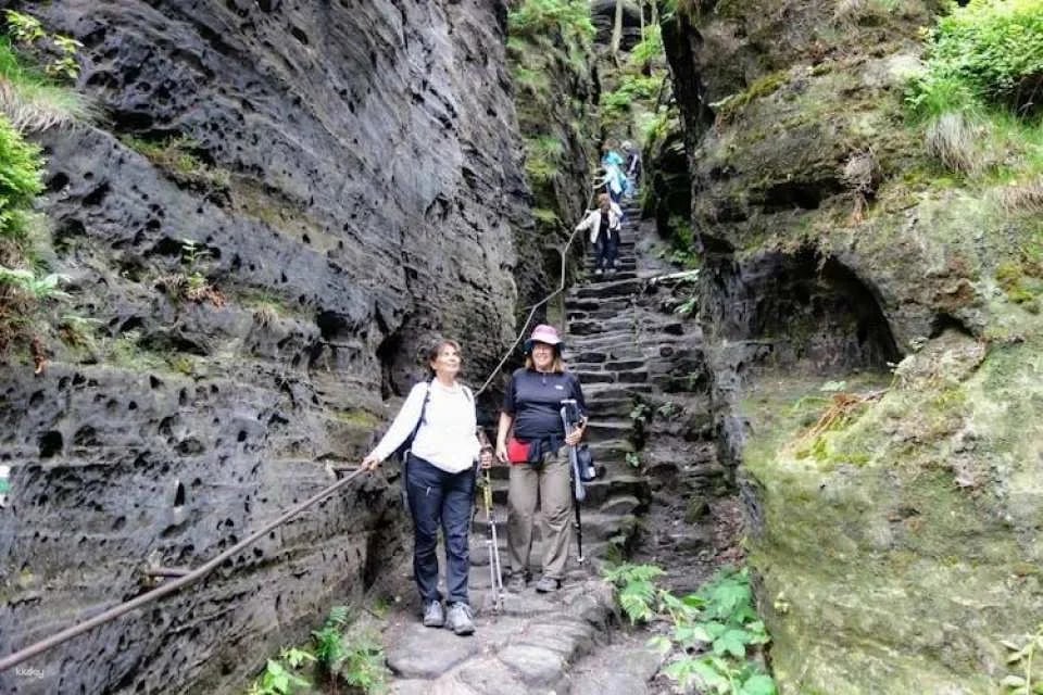 Bohemian and Saxon Switzerland National Parks hiking tour