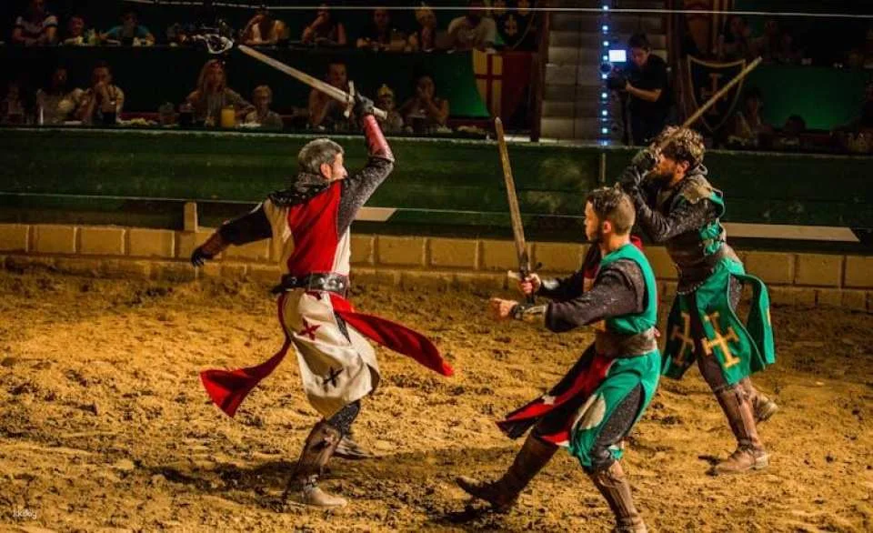 Dinner with Robin Hood themed show at Desafío Medieval