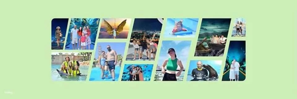 Photo pass for Dubai attractions