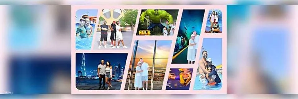 Photo pass for Dubai attractions