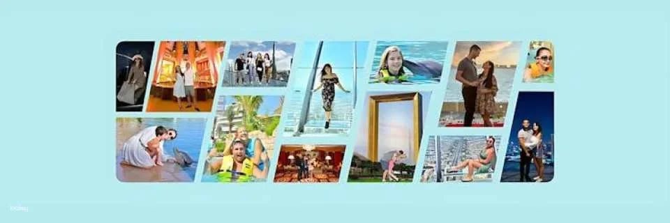 Photo pass for Dubai attractions