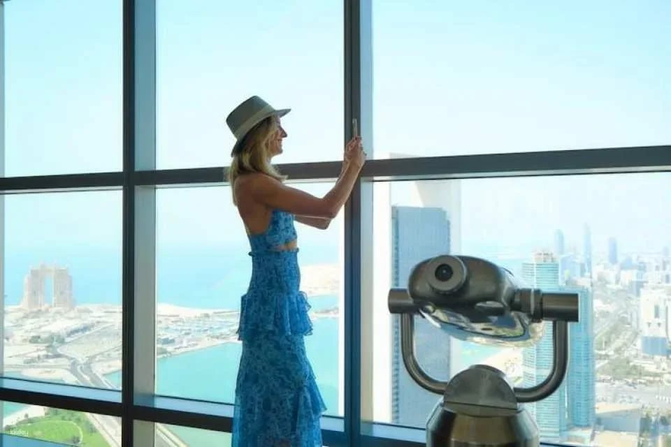 Entrance ticket to 300 Etihad Towers Observation Deck