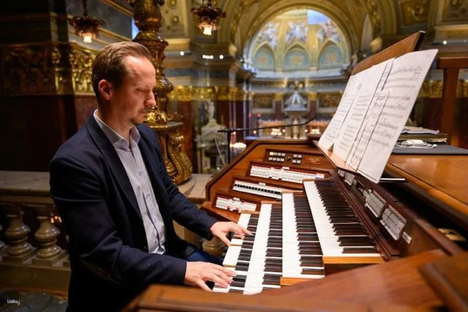 St.Stephen's Basilica Entrance with Grand Organ Concert