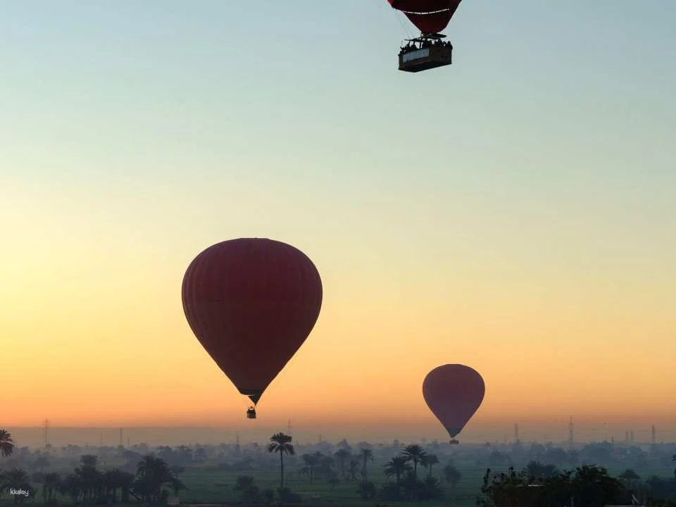 From Luxor Hot Air Balloon Ride With Luxor Temple and Karnak