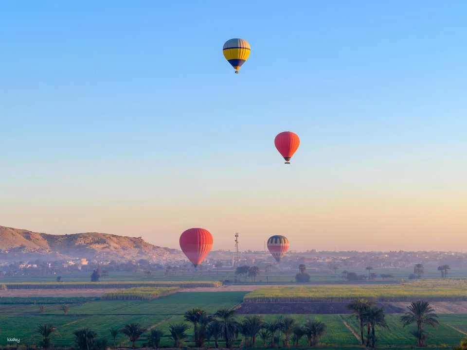 From Luxor Hot Air Balloon Ride With Luxor Temple and Karnak