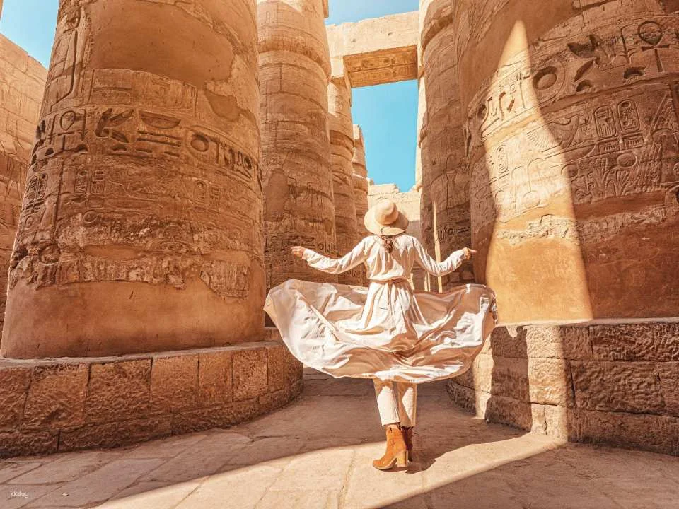 Full-Day Private East Bank Luxor Tour & West Bank Temple Visits