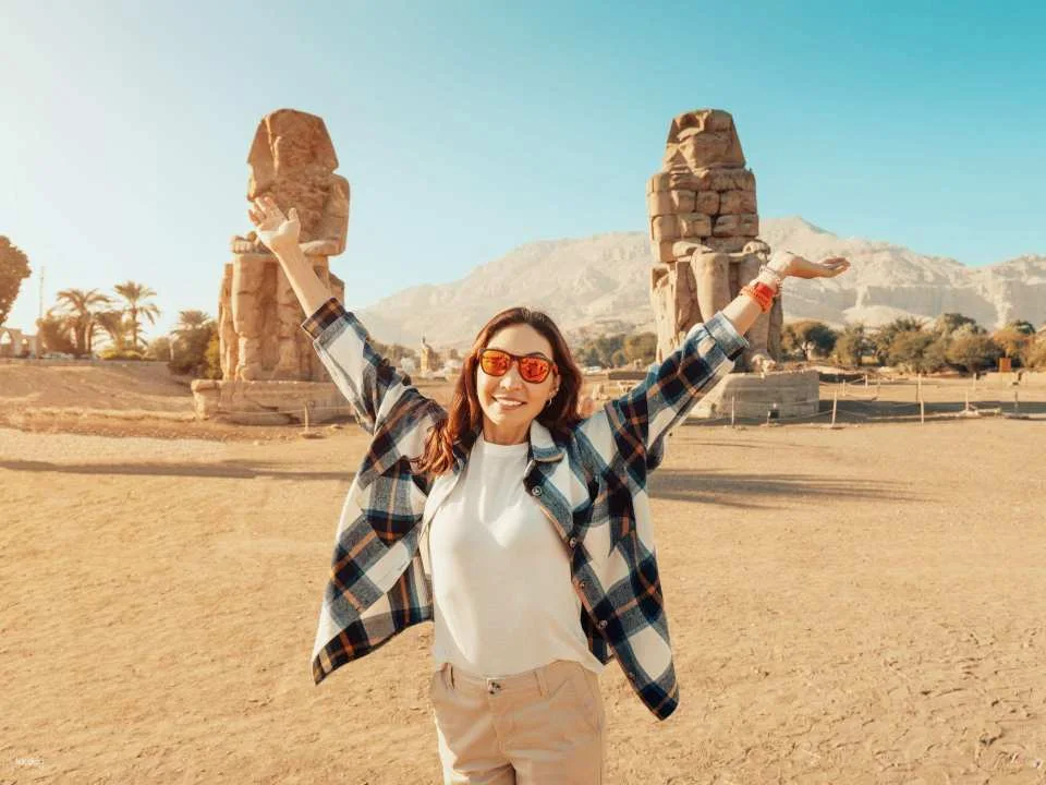 Half-Day Colossi Of Memnon Tour With Hatshepsut Temple Visit
