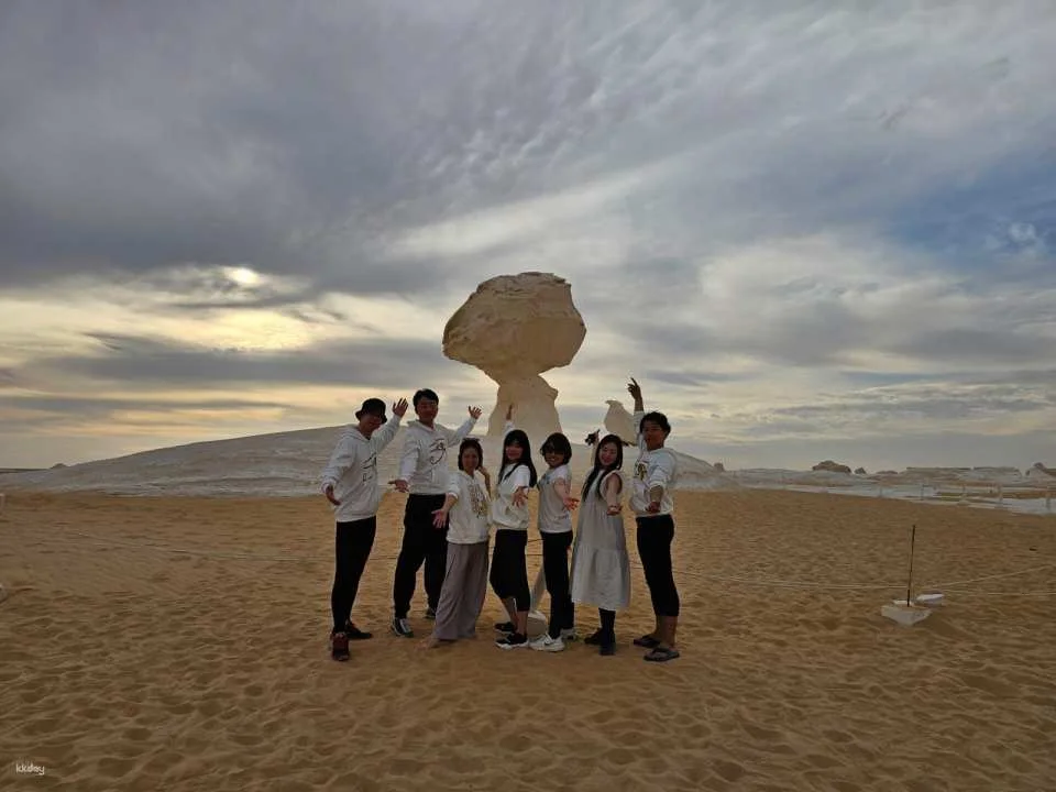 2-Day White & Black Desert Private Safari Tour from Bahariya Oasis