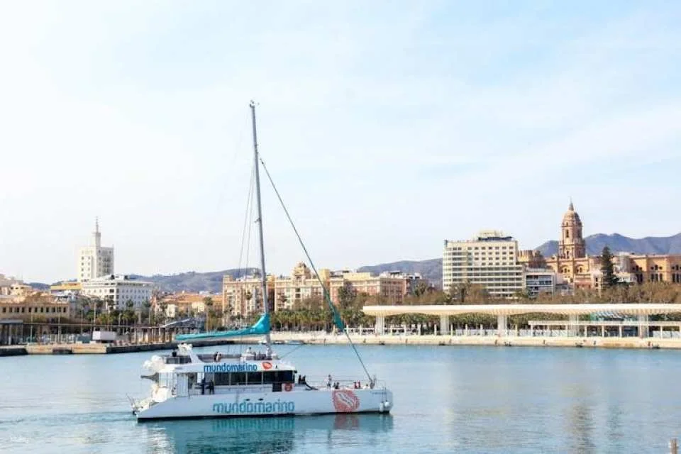 Bernardo de Galvez catamaran experience from Malaga