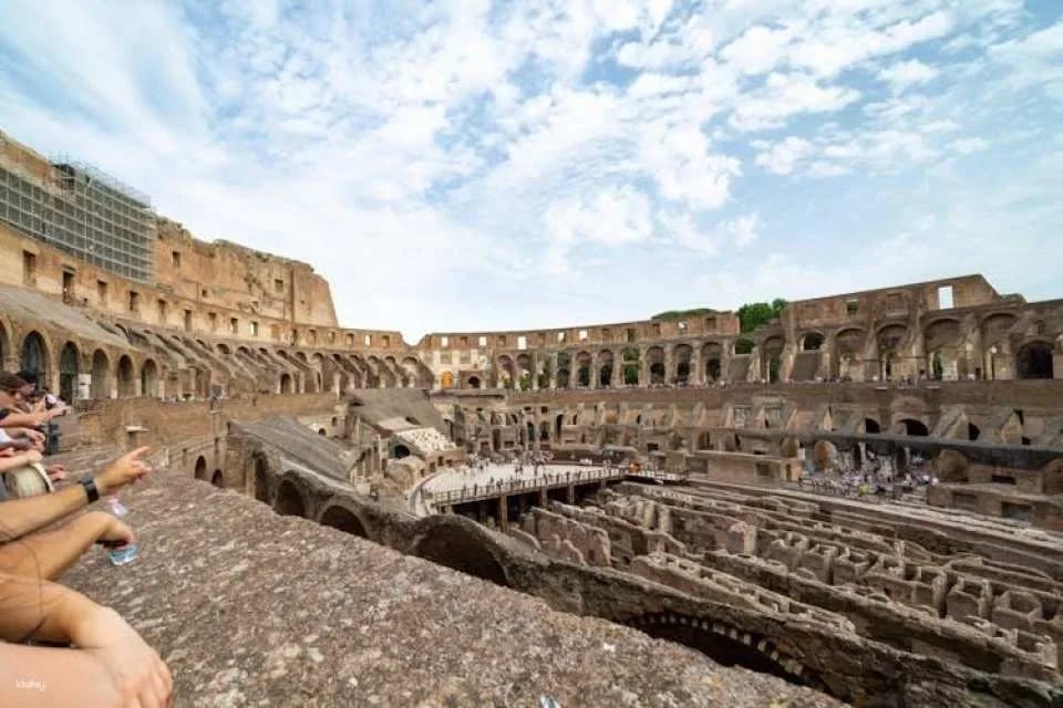 Colosseum and arena floor private tour with local guide