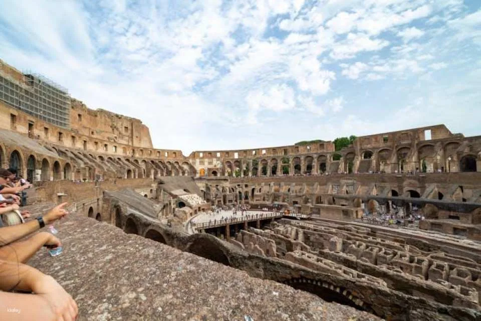 Colosseum and arena floor private tour with local guide