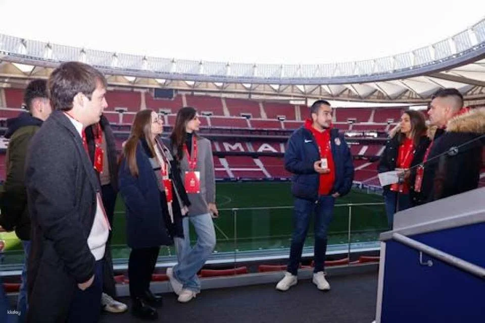 Atlético de Madrid guided stadium tour and museum entry