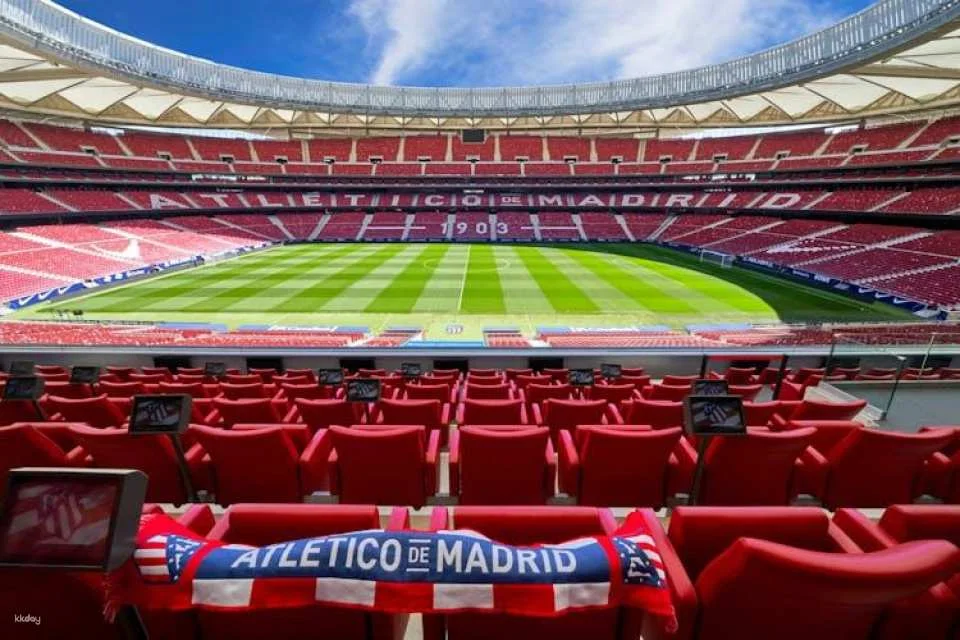 Atlético de Madrid guided stadium tour and museum entry