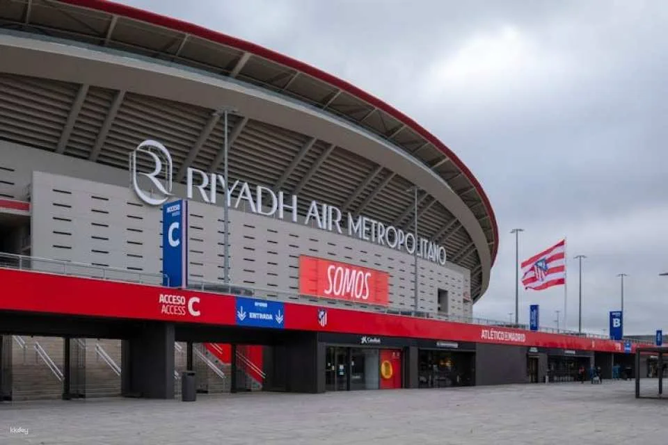 Atlético de Madrid guided stadium tour and museum entry