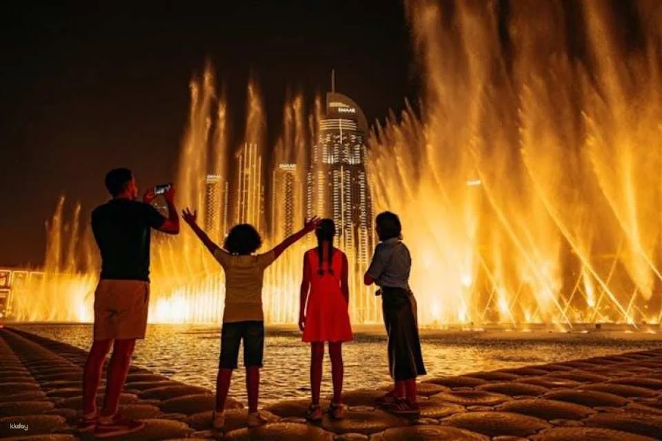 Dubai Fountain boardwalk show tickets