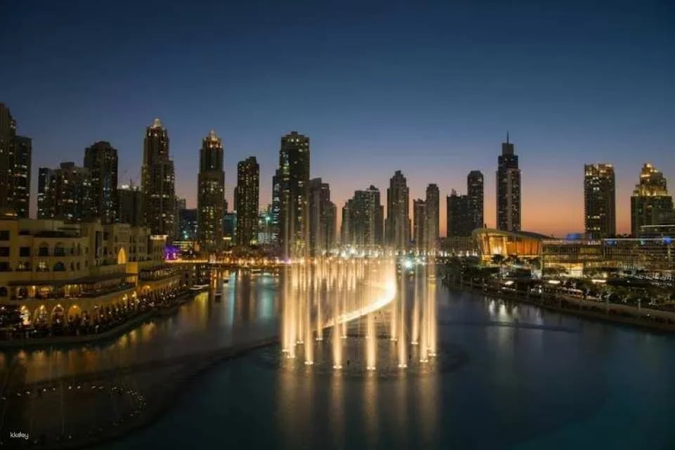 Dubai Fountain boardwalk show tickets