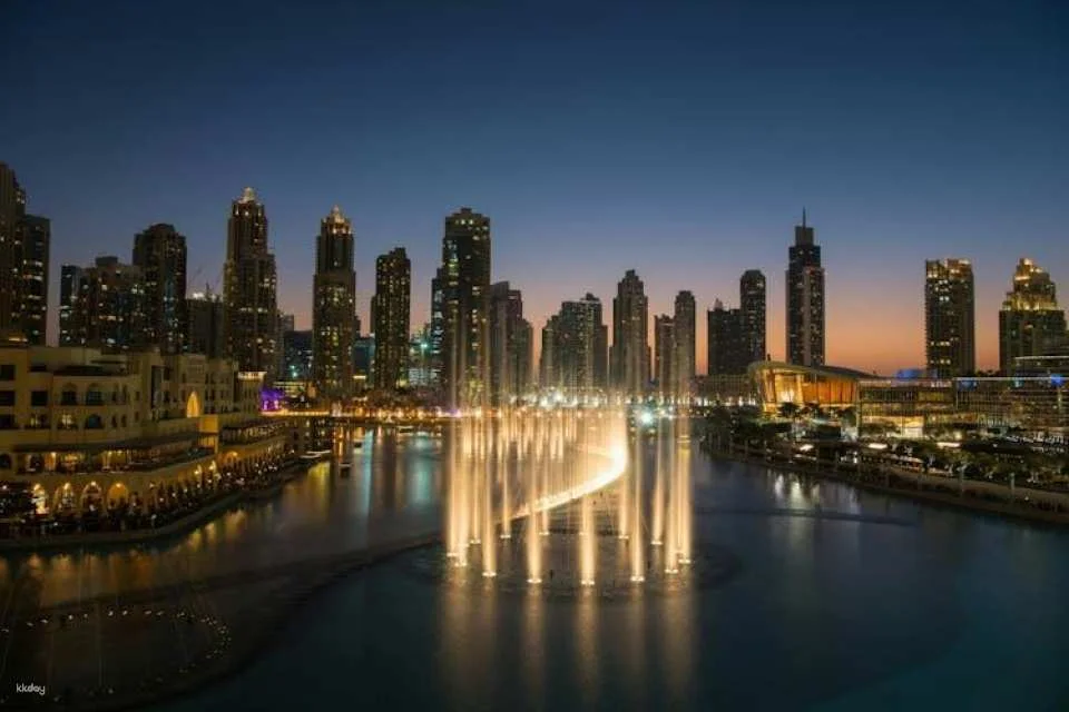 Dubai Fountain boardwalk show tickets