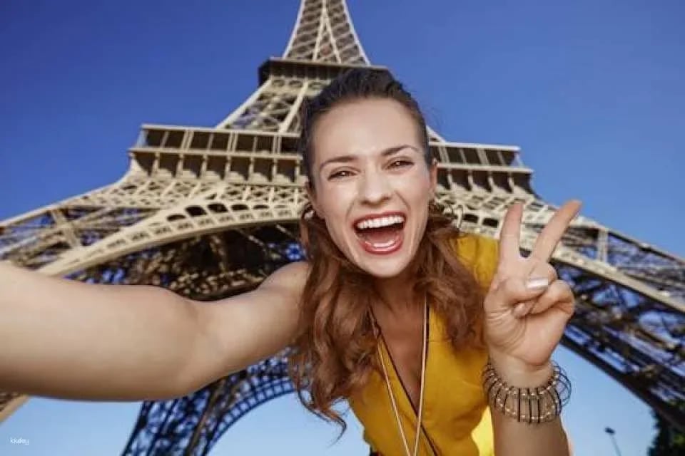 Guided Eiffel Tower stair climb experience
