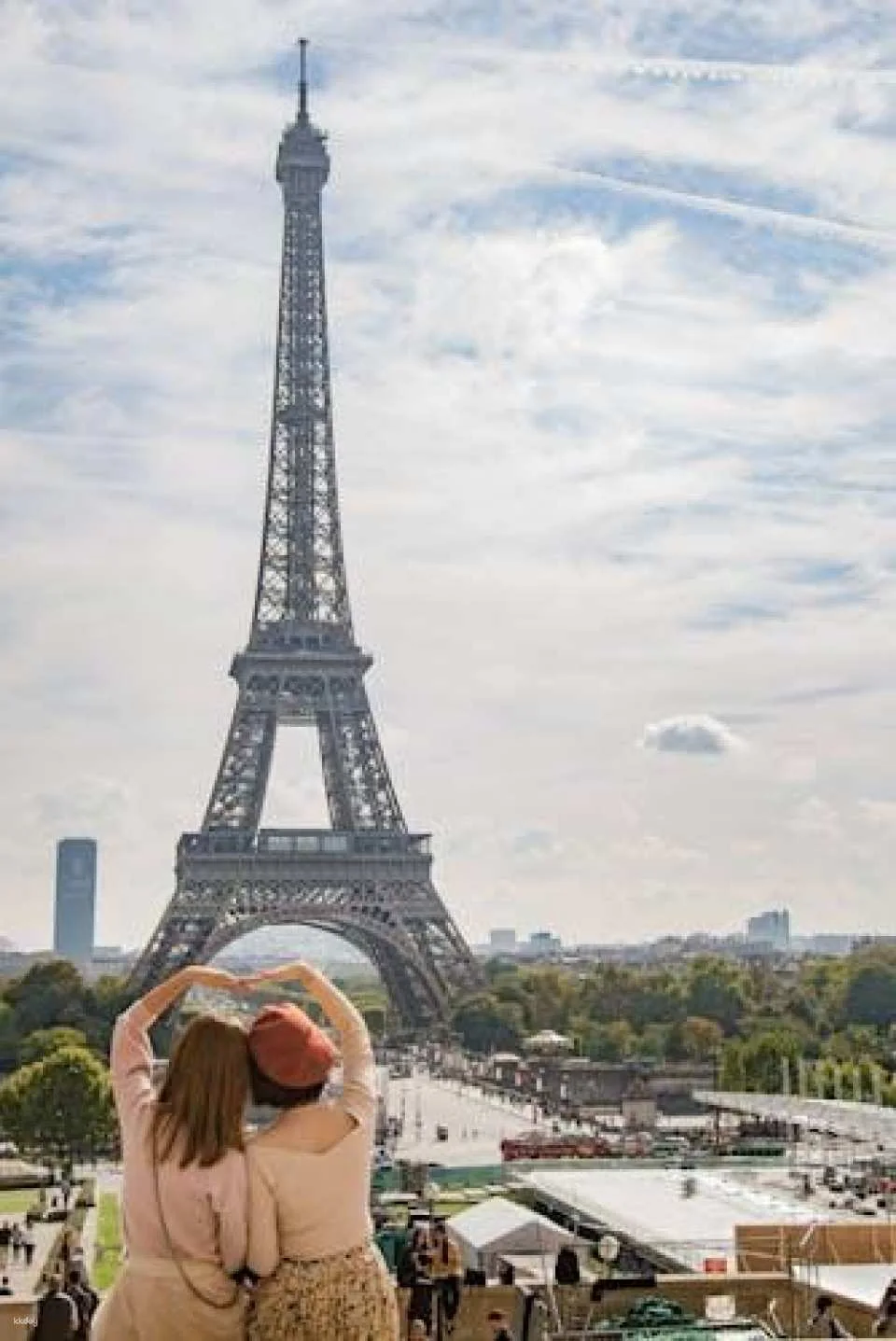 Guided Eiffel Tower stair climb experience