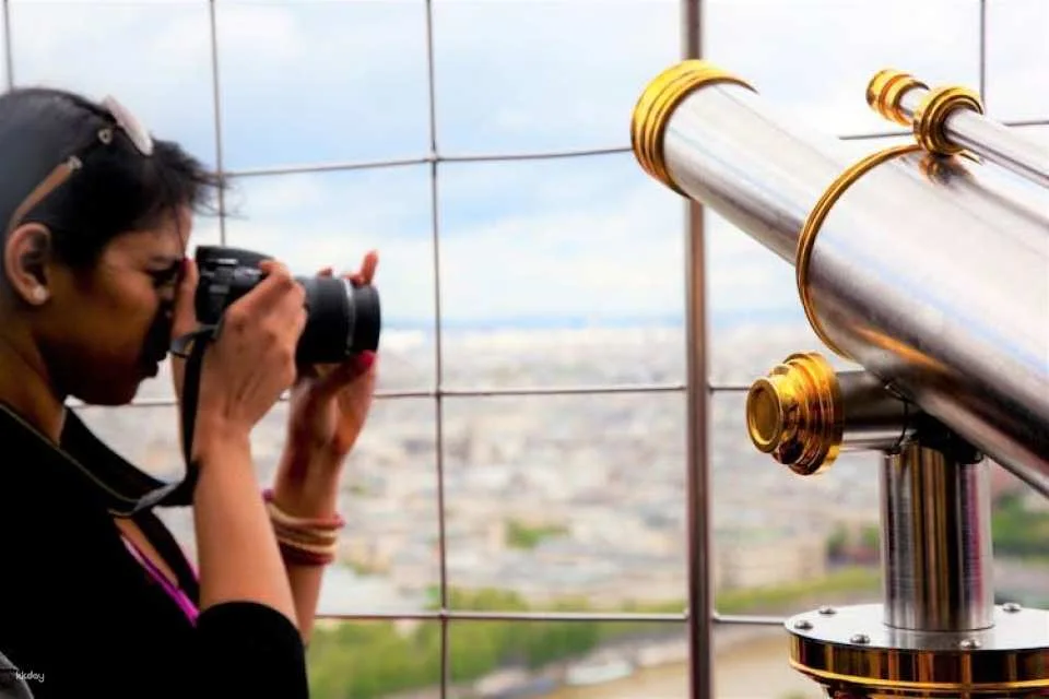 Guided Eiffel Tower stair climb experience