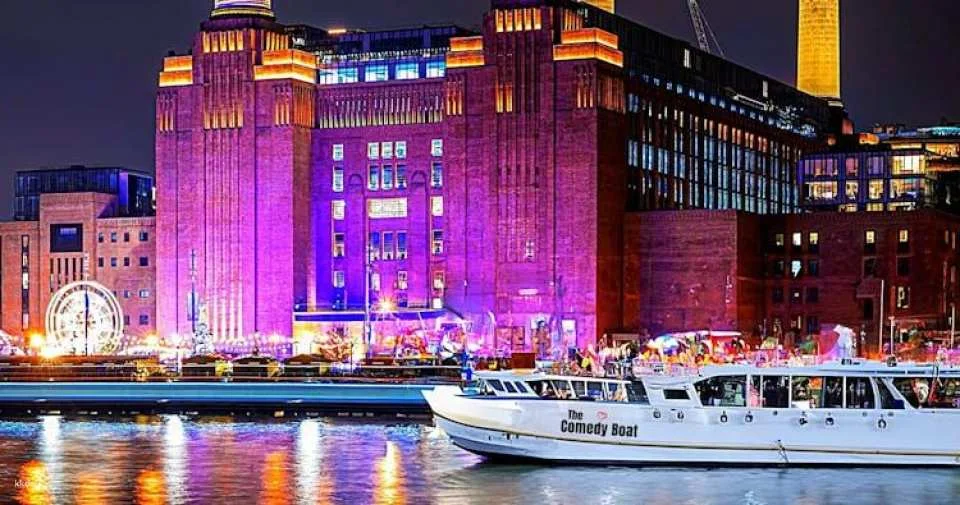 Dark Comedy and Pizza Night on the Iconic Battersea Barge