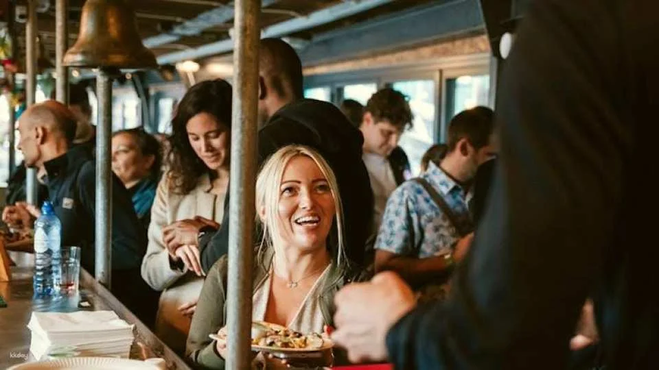 Dark Comedy and Pizza Night on the Iconic Battersea Barge