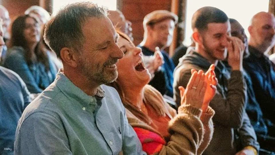 Dark Comedy and Pizza Night on the Iconic Battersea Barge