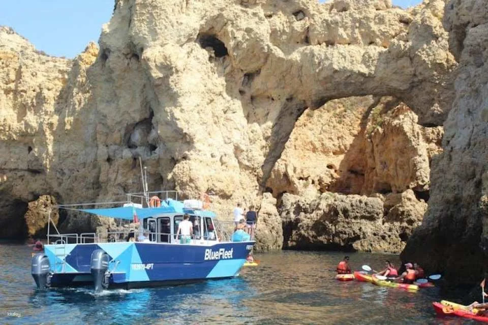 Kayak grotto tour from Lagos