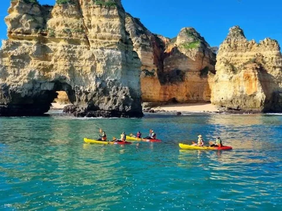 Kayak grotto tour from Lagos